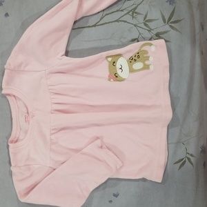 Pink sweater for baby size 3T